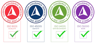 Quality Assured Company to ISO 9001:2008